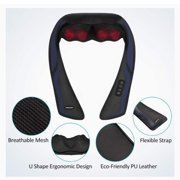 Shiatsu 3D rotating massage with heat - Picture 6 of 8